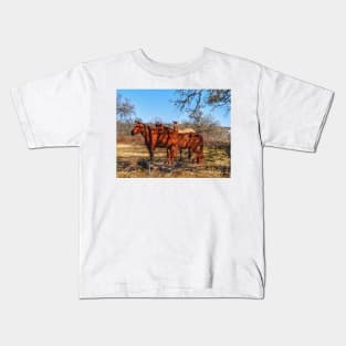 Wild Horses Kids T-Shirt